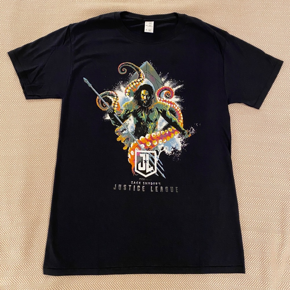 Zac Snyder Justice League Aquaman T Shirt